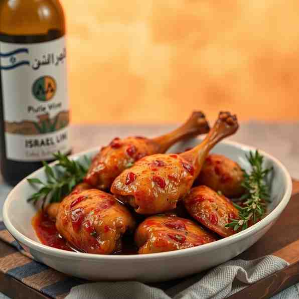 Best Braised Chicken Recipe - Israeli Wine & Herbs | Try It